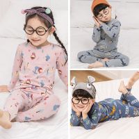 童装纯棉儿童内衣套装秋衣秋裤男童女童家居服中领打底衫春秋睡衣