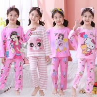 儿童睡衣卡通长袖睡衣潮儿童睡衣长袖女童宝宝家居服空调服套装