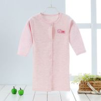 儿童连体衣睡衣春秋宝宝睡袍长袖婴儿睡裙0-4新生儿睡衣家居服