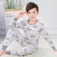 儿童内衣套装纯棉男童秋衣秋裤中大童全棉男孩女童棉毛衫保暖