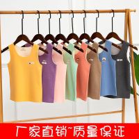 德绒无痕保暖背心儿童自发热秋冬女童贴身内衣男孩打底小马甲内穿
