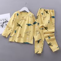 1-12岁儿童内衣套装纯棉中大童秋衣秋裤男女童睡衣宝宝衣服春秋装