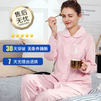 月子服夏季薄款棉纱春季产后家居服纱布哺乳衣透气喂奶衣睡衣