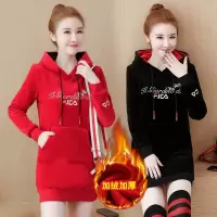 哺乳装外出时尚辣妈款产后喂奶衣服秋冬装哺乳卫衣女加绒加厚潮妈