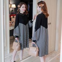 孕妇秋装连衣裙套装时尚款上衣新款女潮妈不显怀2020年春秋款遮肚