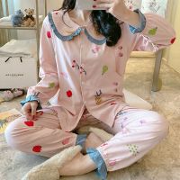 春秋新款月子服纯棉孕妇睡衣哺乳衣产妇哺乳睡衣薄款孕妇装套装