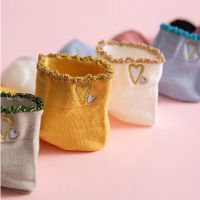 袜子女短袜夏季薄款花边银丝袜韩国甜美女生袜子春夏可爱日系学院