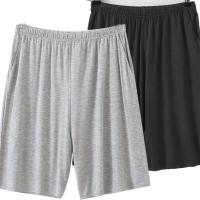 男士五分家居睡裤宽松休闲裤衩薄款大码沙滩居家短裤夏季