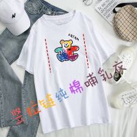 孕妇装喂奶夏装t恤纯棉短袖上衣时尚款宽松哺乳夏季打底衫月子服