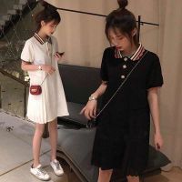 2020新款孕妇连衣裙夏装时尚潮妈中长款短袖上衣仙女超仙夏天裙子