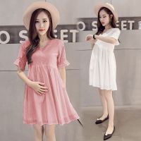 2019夏季新款孕妇装哺乳连衣裙夏时尚款喂奶衣春装外出裙夏款女装