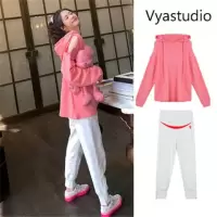 孕妇裤子春秋款孕妇秋装套装时尚款长裤宽松外穿秋季打底休闲裤潮