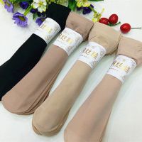 春夏款加长钢丝袜短袜防勾丝薄款耐磨透气面膜短丝袜