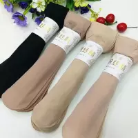 春夏款加长钢丝袜短袜防勾丝薄款耐磨透气面膜短丝袜
