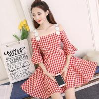 外出哺乳衣夏季短袖中长款连衣裙产后喂奶衣月子服哺乳装辣妈款