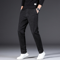 富贵鸟(FUGUINIAO)新款春夏季牛仔裤男中年直筒宽松休闲裤男天丝超薄户外休闲裤