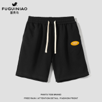 富贵鸟(FUGUINIAO)380g重磅五分裤短裤户外休闲裤1