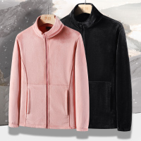 富贵鸟( FUGUINIAO)情侣春秋抓绒衣女摇粒绒卫衣男开衫外套户外冲锋衣内胆抓绒衣