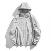 富贵鸟(FUGUINIAO)情侣款薄款网里弹力外套防风透气户外风衣