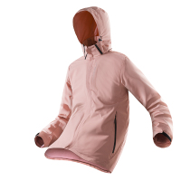 富贵鸟(FUGUINIAO)男女三合一两件套秋冬加绒加厚防泼水透气保暖外套滑雪服户外风衣