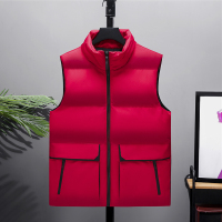 富贵鸟(FUGUINIAO)男棉简约百搭帅保暖潮流舒适无袖背心马甲户外保暖棉衣
