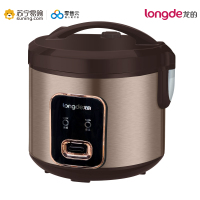 龙的(longde)ZN-4002电饭煲家用机械式电饭锅 不粘锅内胆 带蒸笼