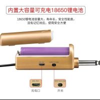 m21无线话筒充电麦克风户外舞台k歌u段调频卡拉ok会议一拖二