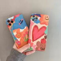 kaia彩色油画涂鸦iphonex苹果x手机壳iPhone11pro创意xsmax/xr/iPhonexr女se2/pr