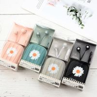 小雏菊耳机通用有线vivo华为oppo小米学生少女卡通可爱手机耳机