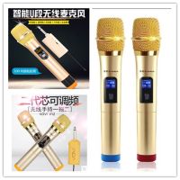 无线麦克风话筒ktv家用全民k歌神器舞台会议功放点歌机户外拉杆用