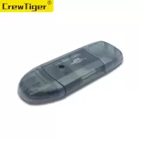 小双帽sd卡读卡器 带指示灯相机内存卡专用读卡器|小双帽(单SD读卡器)