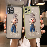 iphonex手机壳11亲肤硅胶xsmax全包摄像头xr适用于苹果11promax猪猪女孩7puls磨砂8/mas新款全