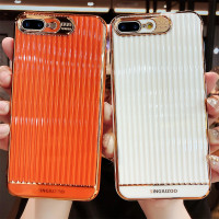 全包摄像头苹果8plus手机壳iPhone7plus超薄网红同款行李箱纹8p硅胶防摔保护套7p个性创意新品女潮牌夏清新绿