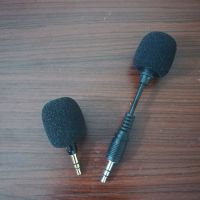 手机声控迷你小话筒直插式麦克风声控录音采访用电脑手机声卡耳麦