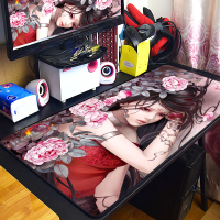 剑网三 动漫电脑桌垫 键盘垫办公超大号中国风游戏鼠标垫防水耐脏