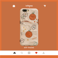 ins橘子小花vivo x21手机壳x9s/x20/x23/x27/y97/y85褶皱y83/z3女