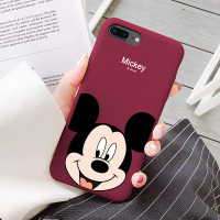 米奇苹果8plus手机壳7plus软硅胶8全包边防摔iPhone7可爱卡通苹果se2保护套情侣男女新款苹果6splus创