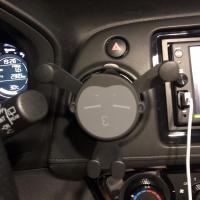 圆形出风口车载手机支架本田X-RV奔驰全系北汽新轩逸魏派比亚迪S7
