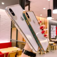 奢华简约苹果x手机壳透明冷淡风iPhoneXR软硅胶保护套xsmax防摔网红女款xs全包潮牌x创意xr欧美时尚超薄外壳