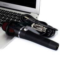 e300有线电容麦克风k歌神器火山全民k歌声卡电脑快手机话筒录