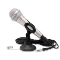 ak-319有线麦克风音响话筒功放拉杆音箱家用dvd电脑k歌卡拉ok