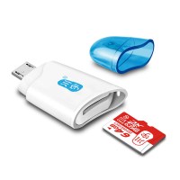川宇迷你车载小型读卡器micro sd/tf 内嵌式手机内存卡读卡器C292|otg读卡器 USB2.0