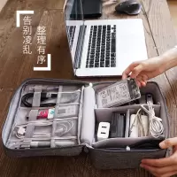 数码收纳包防水便携多功能整理商务包旅行收纳包耳机线材电源包
