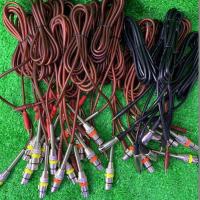 手持电容麦克风音频线电脑声卡话筒线卡农线母转3.5mm连接线通用