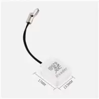 1个/2个/3个超迷你读卡器usb2.0高速读卡器车载通用带灯|2个白色(更优惠)