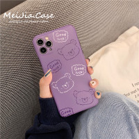 卡通可爱紫色狗狗华为p40手机壳p30女款p20硅胶nova6/5/4/3软壳荣耀20全包防摔mate30/20个性创意