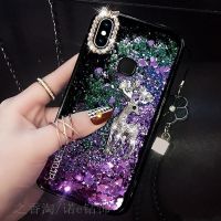 华为荣耀V20手机壳荣耀8X流沙壳荣耀10青春水钻麋鹿nova3i保护壳