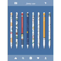 苹果笔apple pencil贴纸创意一代笔贴纸二代防滑保护贴膜iPad手写笔保护套2笔尖套ipencil笔套1胶带