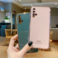 电镀华为nova5手机壳nova5i女款网红nova6简约nova6se全包摄像头nova5ipro防摔nova5pro