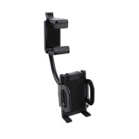 手机车载导航支架汽车内后视镜卡扣式行车记录仪固定通用夹子简易|3代加强版[后视镜支架]360度旋转